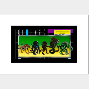 ALIENS Retro Collection Posters and Art